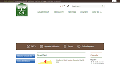 Desktop Screenshot of cityofcastlehills.com